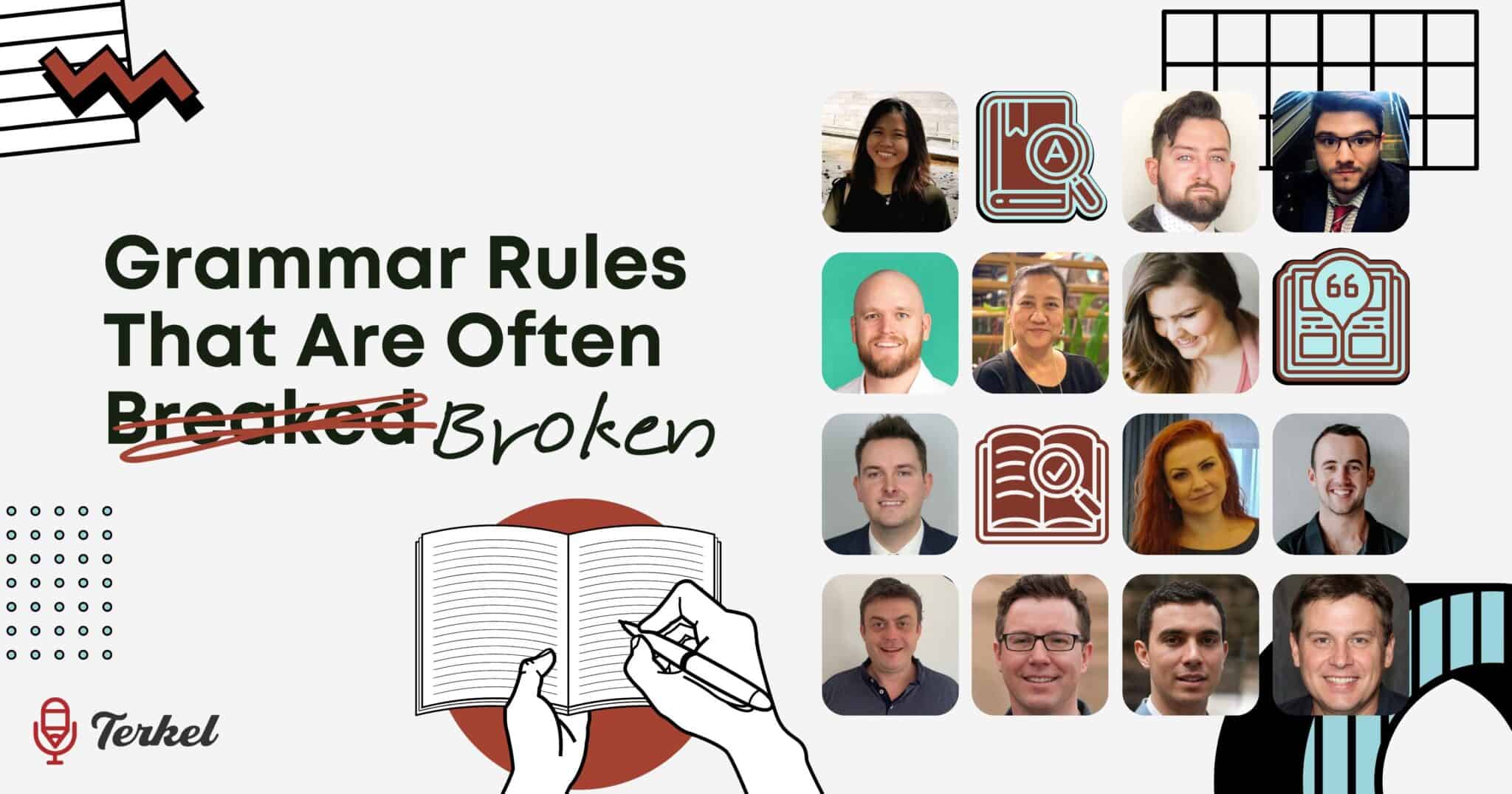 grammar rules that are often broken