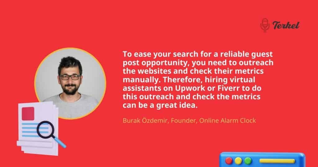 Burak Özdemir guest posting