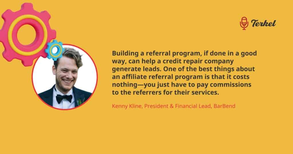 Kenny Kline credit repair social media ideas