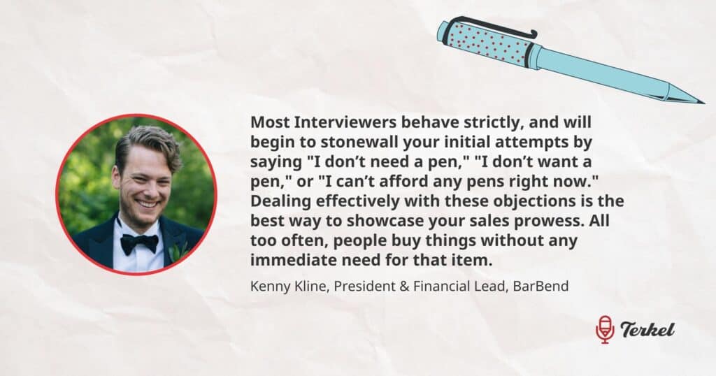 kenny kline sell this pen
