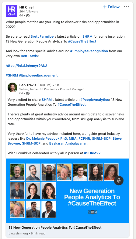 social shares expert round up