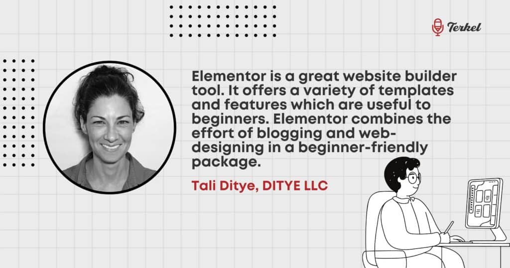 Tali Ditye elementor blogging