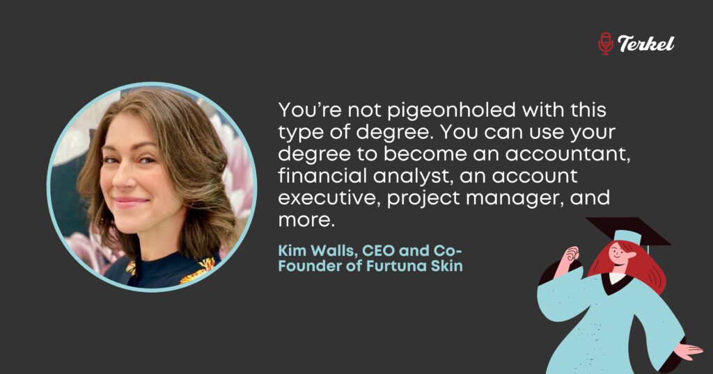 Kim Walls business degree