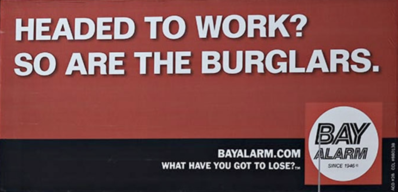 copywriting example bay alarm