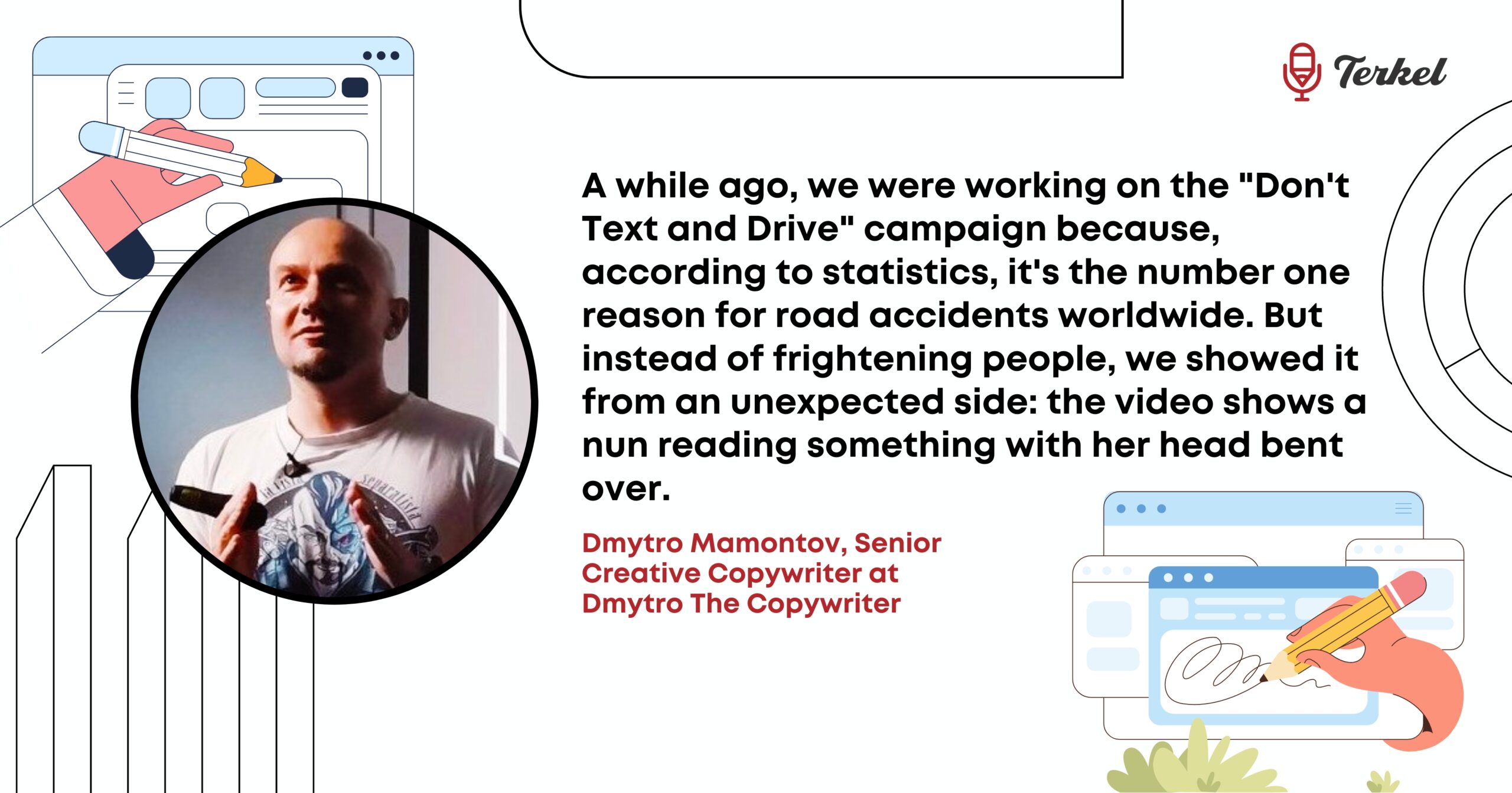 creative copywriting exmaples from Dmytro Mamontov