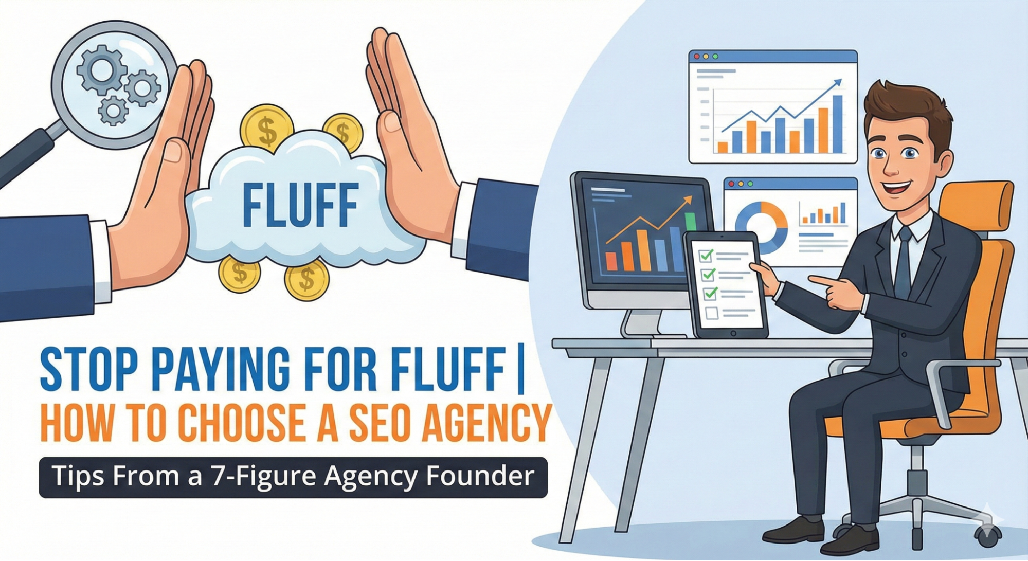 Stop Paying for Fluff: How To Choose a SEO Agency [Tips From a 7-Figure Agency Founder]