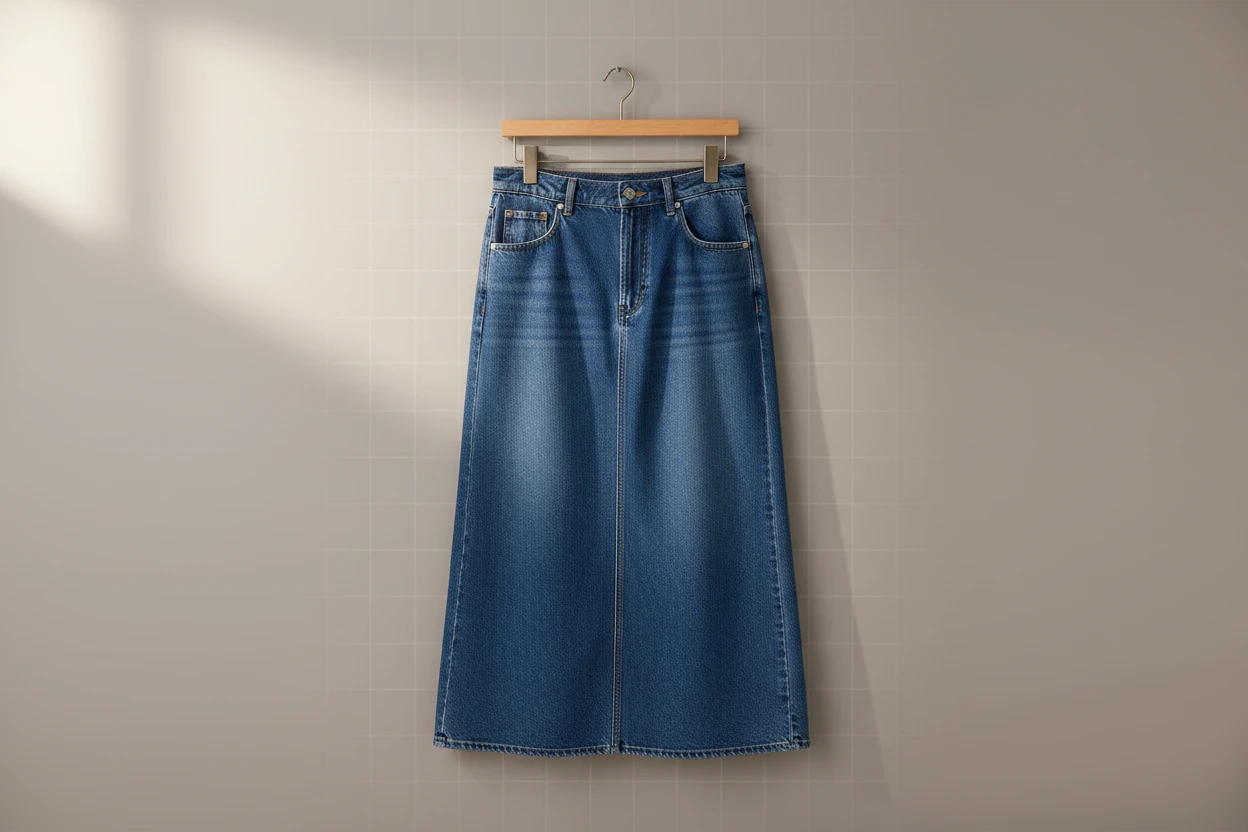 Helping Women Find the Right Long Denim Skirt: A Fit Playbook