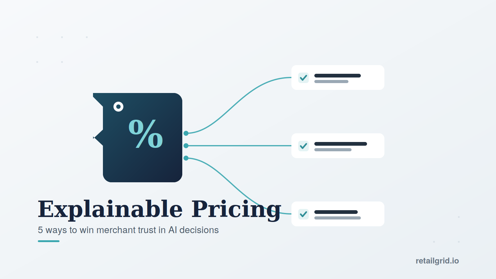 Explainable Pricing: 5 Ways to Win Merchant Trust in AI Decisions